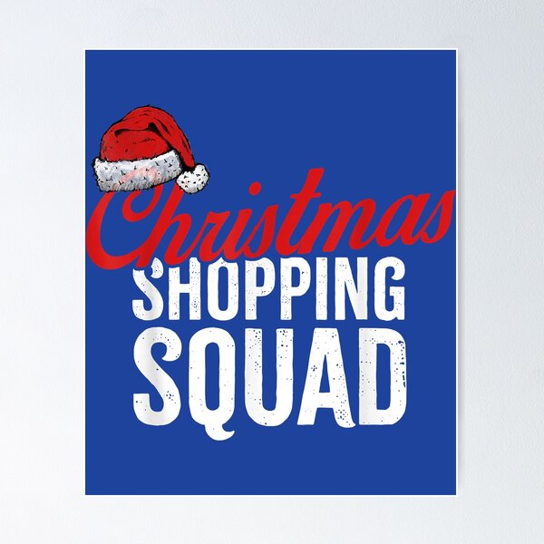 Item preview, Christmas Shopping Squad designed and sold by knittinggrandma.