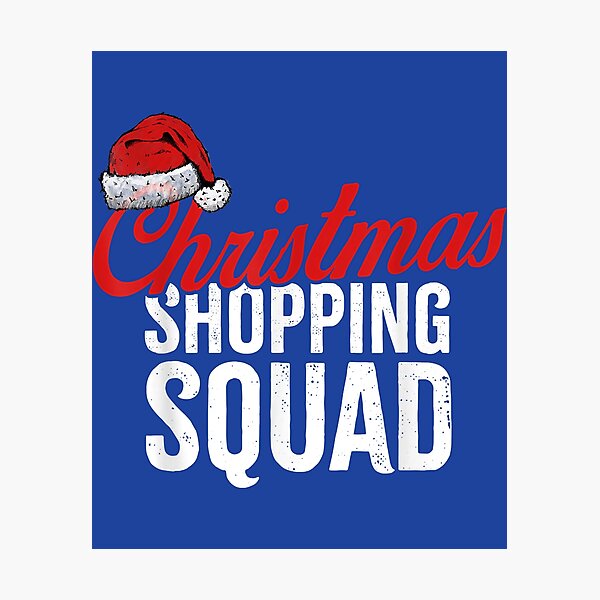 Item preview, Christmas Shopping Squad designed and sold by knittinggrandma.