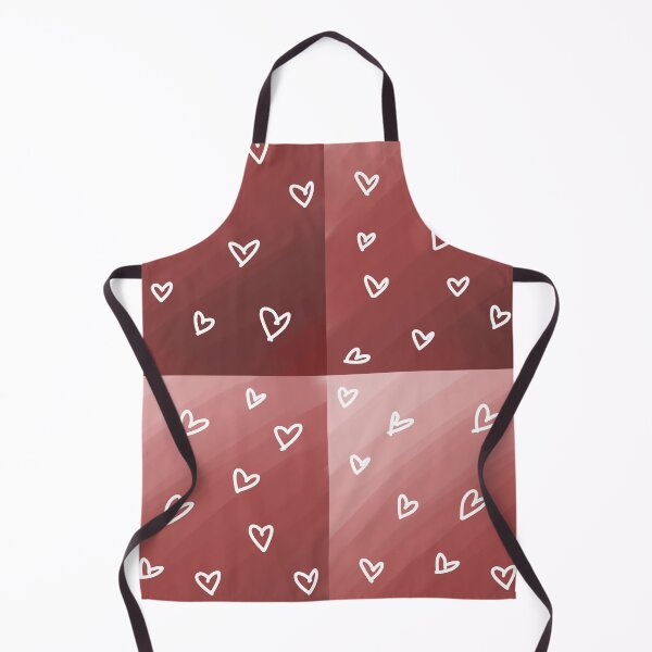 Item preview, Aesthetic Reddish Brown Palette with Hearts Pattern Design designed and sold by Trisha Banlasan.