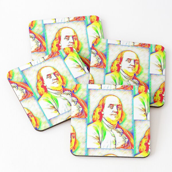 Artikelvorschau, Benjamin Franklin-Grafik | Benjamin Franklin-Porträt | Benjamin Franklin Wandkunst entworfen und verkauft von Suyogsonar25.