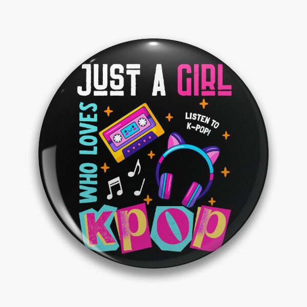 Item preview, Just A Girl Who Loves Kpop Music designed and sold by GeeHanz.