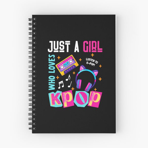 Item preview, Just A Girl Who Loves Kpop Music designed and sold by GeeHanz.