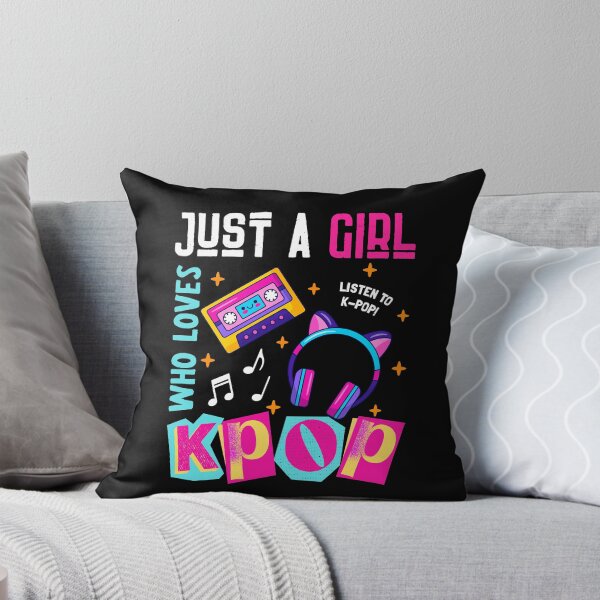 Item preview, Just A Girl Who Loves Kpop Music designed and sold by GeeHanz.