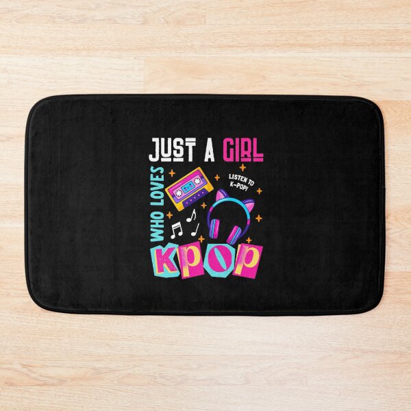 Item preview, Just A Girl Who Loves Kpop Music designed and sold by GeeHanz.
