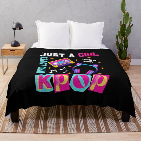Item preview, Just A Girl Who Loves Kpop Music designed and sold by GeeHanz.