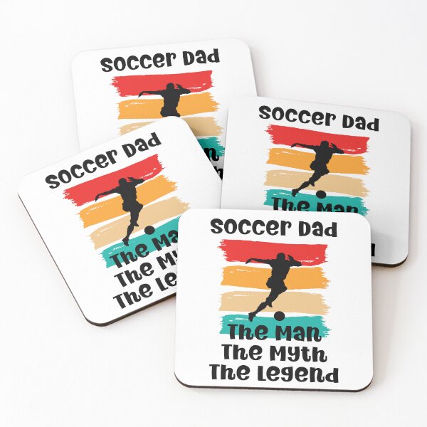 Item preview, Soccer Dad The Man The Myth The Legend designed and sold by designsdetour.