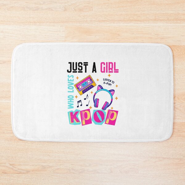 Item preview, Just A Girl Who Loves Kpop Music designed and sold by GeeHanz.