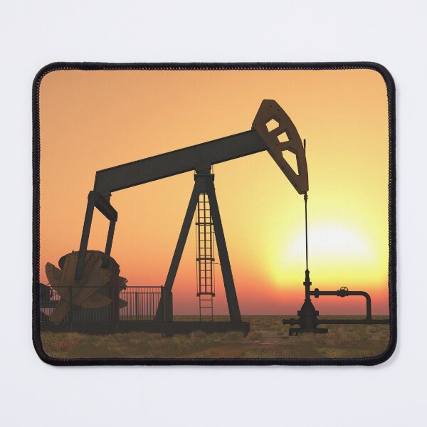 Item preview, Oil pump at sunset designed and sold by MIRO3D.