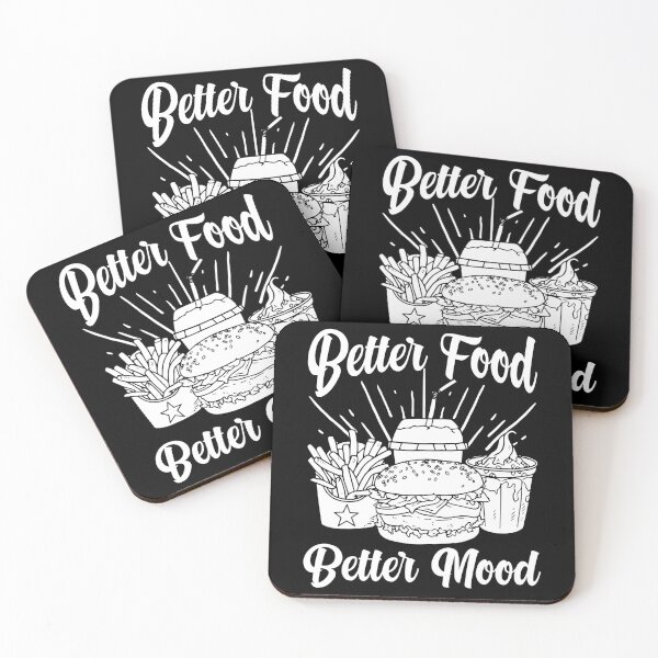 Item preview, Better Food Better Mood designed and sold by OUSSART ⭐⭐⭐⭐⭐.