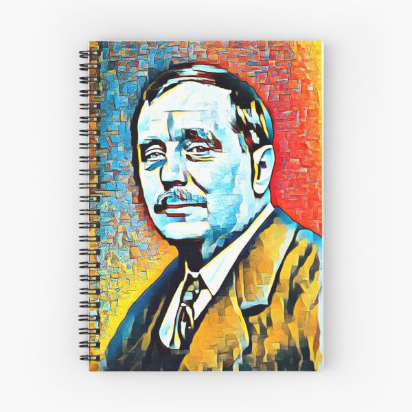 Item preview, H G Wells Artwork | H G Wells Portrait | H G Wells Wall Art  designed and sold by Suyogsonar25.