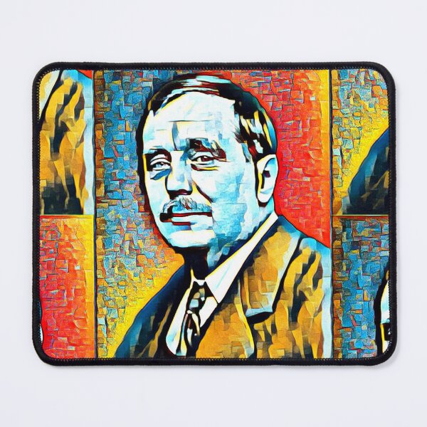 Item preview, H G Wells Artwork | H G Wells Portrait | H G Wells Wall Art  designed and sold by Suyogsonar25.