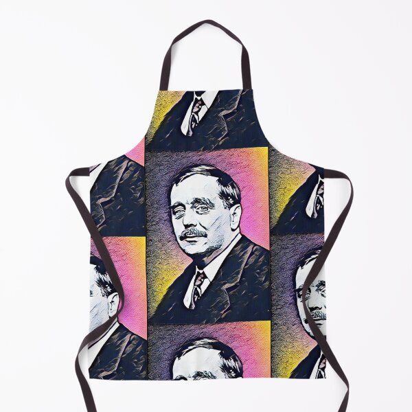 Item preview, H G Wells Artwork | H G Wells Portrait | H G Wells Wall Art designed and sold by Suyogsonar25.