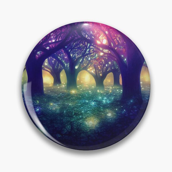 Item preview, Enchanting forest with glowing lights designed and sold by PM-Artistic.