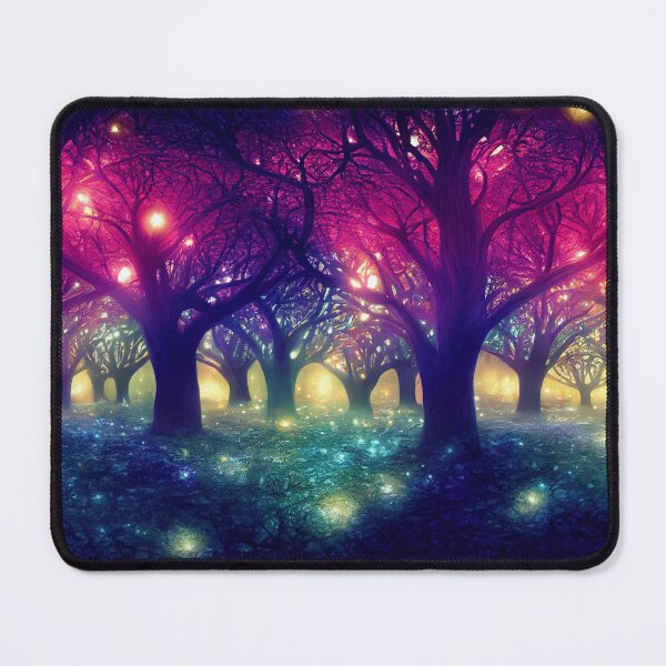 Item preview, Enchanting forest with glowing lights designed and sold by PM-Artistic.