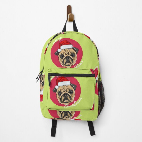 Item preview, "Merry Christmas" pug designed and sold by juicee-arts.