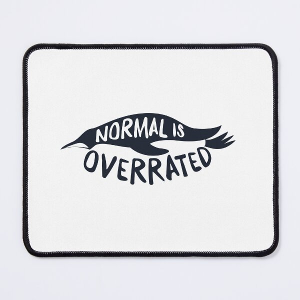 Item preview, Normal is Overrrated - Atypical Penguin designed and sold by shopfindingbeni.