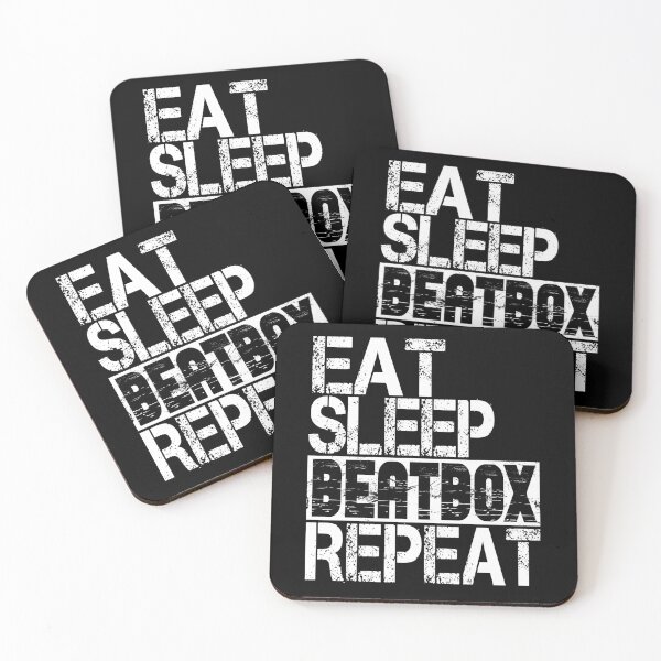 Item preview, Eat Sleep Beatbox Repeat, Grunge  designed and sold by ACC .