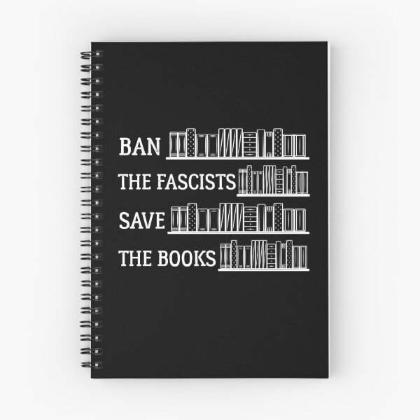 Item preview, Ban the fascists save the books - Bookworms designed and sold by Raiko-art.