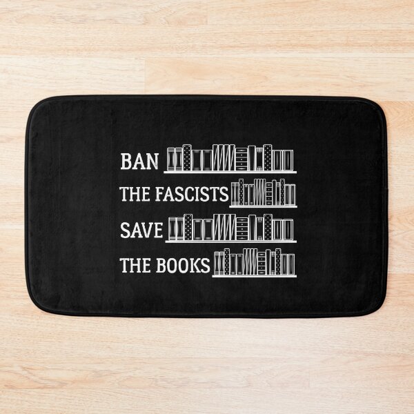 Item preview, Ban the fascists save the books - Bookworms designed and sold by Raiko-art.