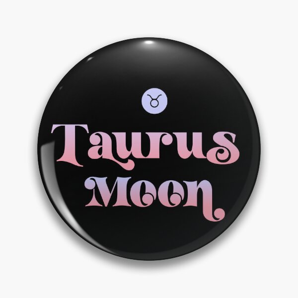 Item preview, TAURUS MOON Colored Astrology Zodiac Sign and Symbol designed and sold by SClassWeirdos.