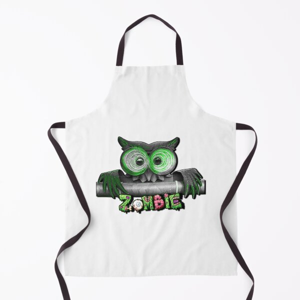 Item preview, OWL ZOMBIE GREEN CUTE designed and sold by Trilala.