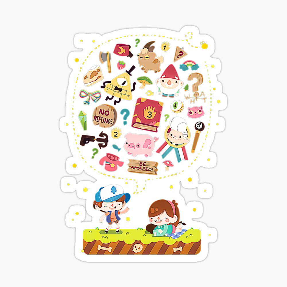 Grabity falls, Gravityfalls, Dipper pines Zipper Pouch