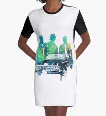 Supernatural Graphic T-Shirt Dress