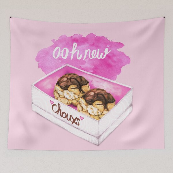 Item preview, Cute Food Pun - New Chouxs/shoes designed and sold by AmandaDilworth.