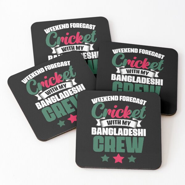 Item preview, Weekend Forecast Awesome Bangladesh Bangladeshi Cricket Game designed and sold by Nessshirts.