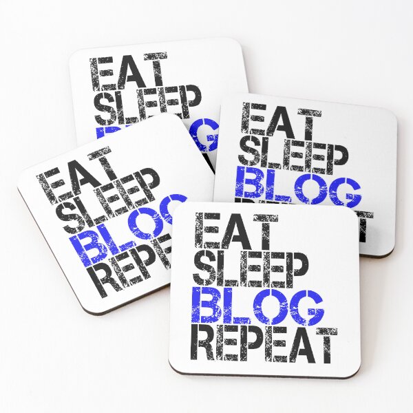 Item preview, Eat Sleep Blog Repeat, Grunge  designed and sold by ACC .