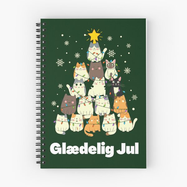 Item preview, Glædelig jul, julekort, happy Christmas in Danish, merry Christmas in Danish, Danish Christmas  designed and sold by Pommallina.