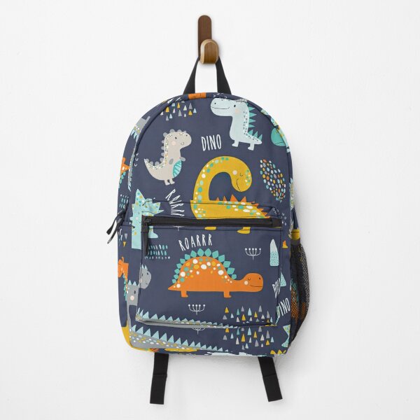 Colorful Dinos - Kids Dinosaur Backpack