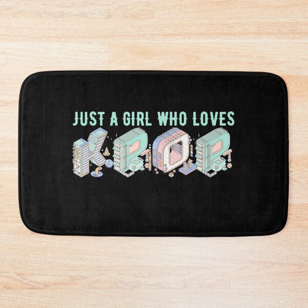 Item preview, Just A Girl Who Loves KPOP Music designed and sold by GeeHanz.