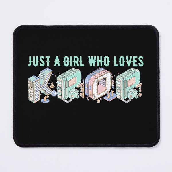 Item preview, Just A Girl Who Loves KPOP Music designed and sold by GeeHanz.