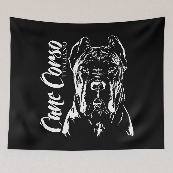 Item preview, Cane Corso Italiano Dog Dog Portrait Dog Portrait designed and sold by dogarts.