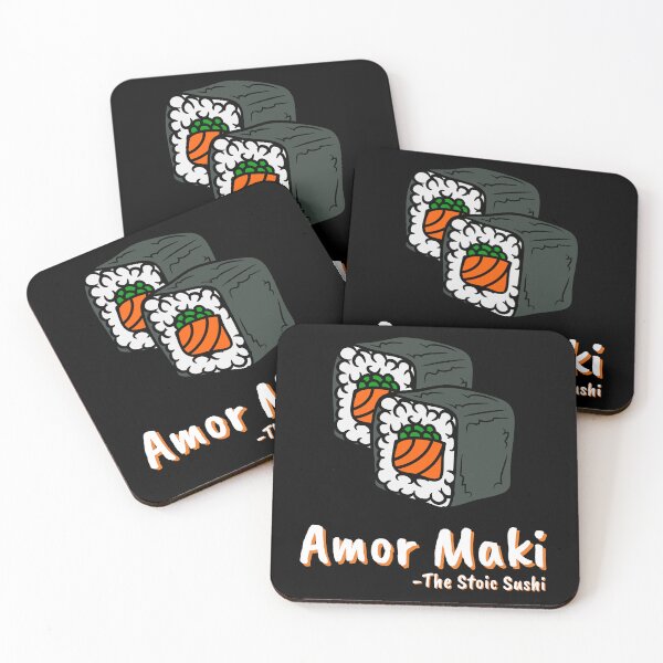 Item preview, Amor Maki  - A Stoic take on Sushi - For Sushi Maki Lovers  designed and sold by netzzoart.
