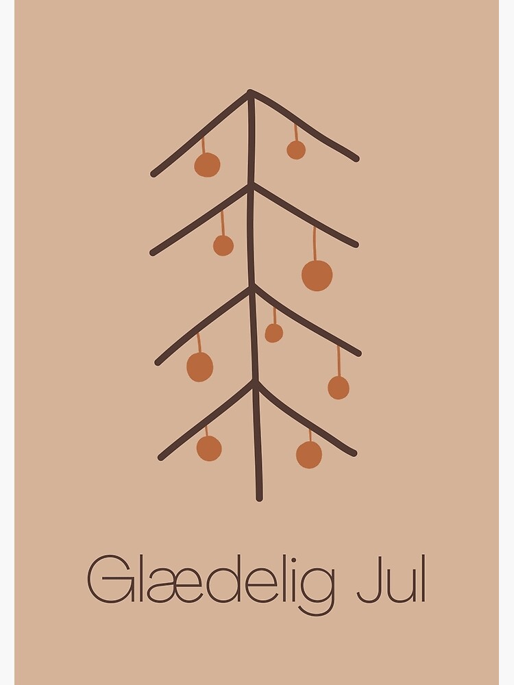 "Glædelig jul, julekort, happy Christmas in Danish, merry Christmas in