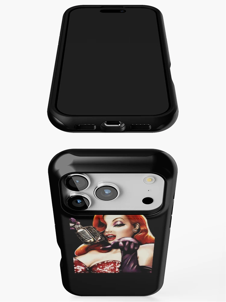 Thumbnail 3 of 4, iPhone Case, Jessica Rabbit  designed and sold by NormaCastillo.