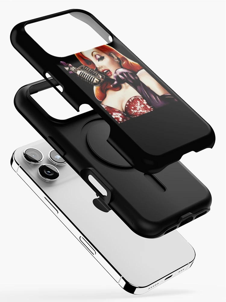 Thumbnail 2 of 4, iPhone Case, Jessica Rabbit  designed and sold by NormaCastillo.