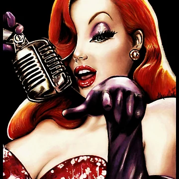 Artwork thumbnail, Jessica Rabbit  by NormaCastillo