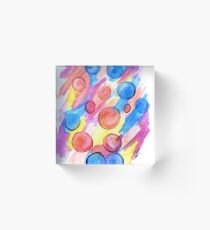 Art Doodle No. 25 Acrylic Block