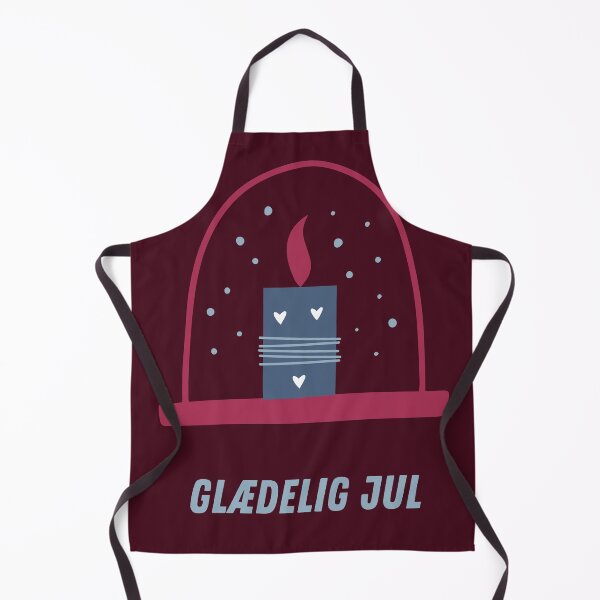 Artikelvorschau, Glædelig jul, julekort, frohe Weihnachten auf Dänisch, fröhliche Weihnachten auf Dänisch, dänische Weihnachten entworfen und verkauft von Pommallina.