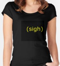 buzzfeed unsolved Women's Fitted Scoop T-Shirt