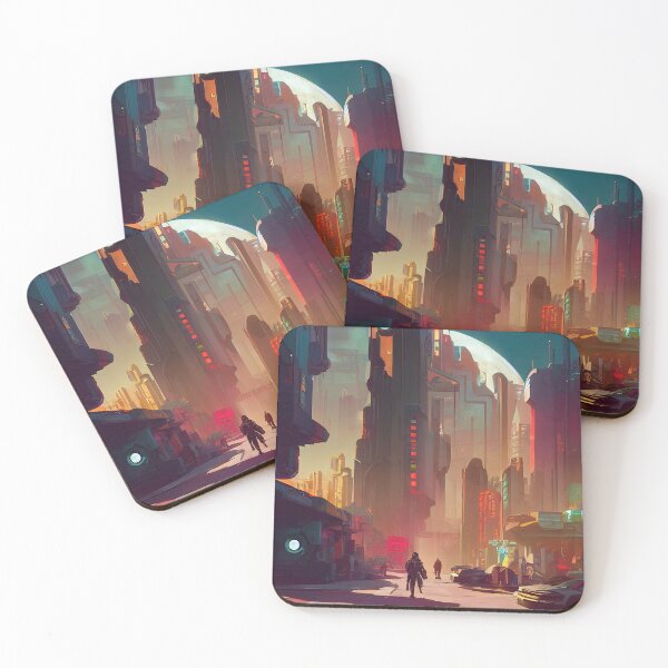 Item preview, Cyberpunk City Series designed and sold by VISIONARTIST.