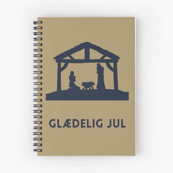 Item preview, Glædelig jul, julekort, happy Christmas in Danish, merry Christmas in Danish, Danish Christmas  designed and sold by Pommallina.