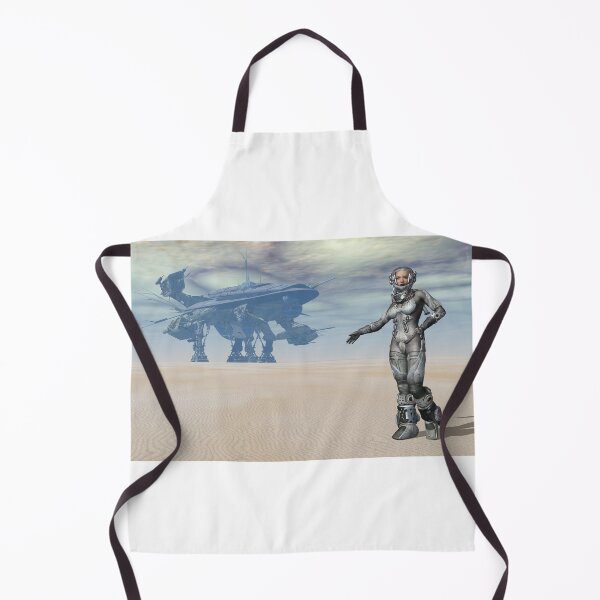 Item preview, Huge spaceship and female astronaut designed and sold by MIRO3D.