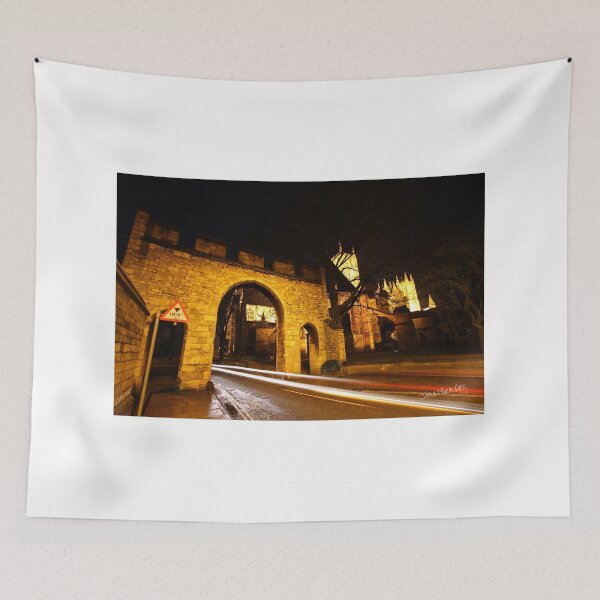 Item preview, Priory Gate & Lincoln Cathedral at Night designed and sold by Jondave.