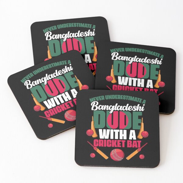 Item preview, Never Underestimate A Funny Bangladeshi Dude Cricket Player designed and sold by Nessshirts.