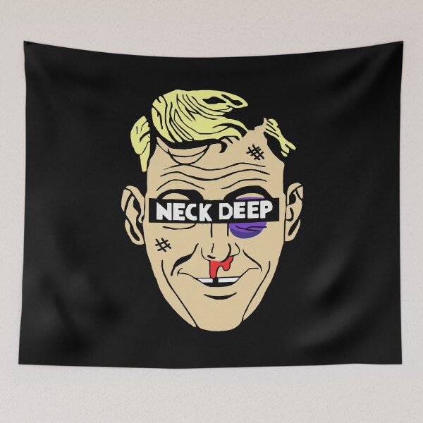Item preview, Neck Deep "Face Art" designed and sold by Zeemaliks.