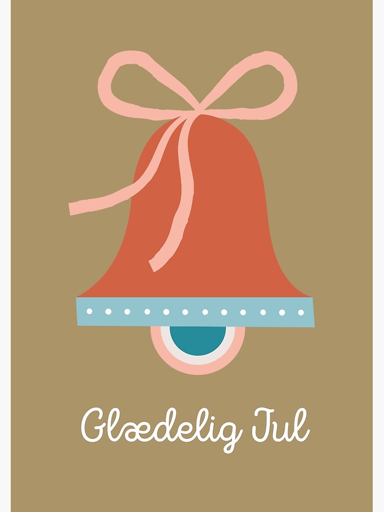 "Glædelig jul, julekort, happy Christmas in Danish, merry Christmas in